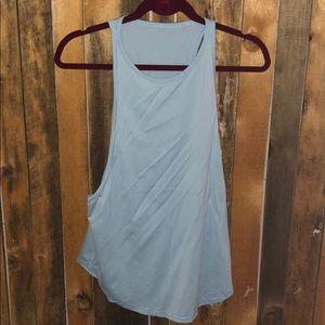 Light blue lululemon tank
